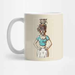 pin up trypophobia Mug